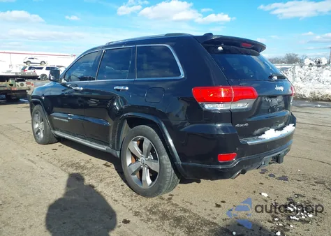 2014 Jeep Grand Cherokee Overland from USA, damaged, VIN 1C4RJFCG0EC502755